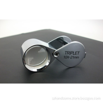 SC1021T 10X 21mm Jewelers Loupe Jewelry Magnifier